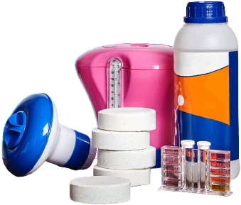 Produtos de limpeza de piscina